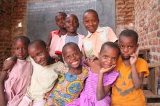 Portraits of children in Iganga District.